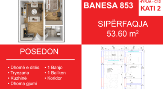 Banesa 853 Blloku i Ri “C4-C12” Hyrja C12