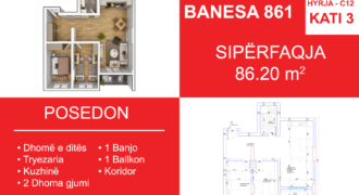 Banesa 861 Blloku i Ri “C4-C12” Hyrja C12