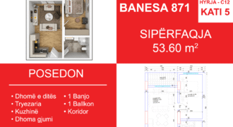 Banesa 871 Blloku i Ri “C4-C12” Hyrja C12
