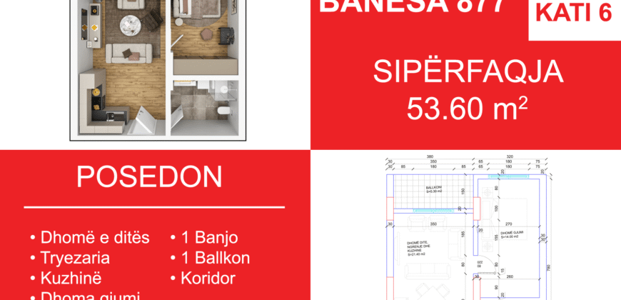 Banesa 877 Blloku i Ri “C4-C12” Hyrja C12