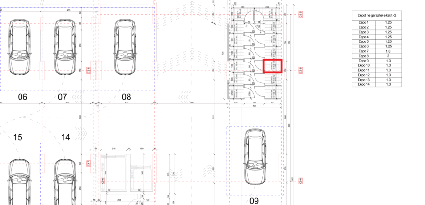 Depo Nr. 12 Blloku i Ri “C4-C12” Hyrja C9 KATI -2