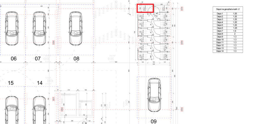 Depo Nr. 7 Blloku i Ri “C4-C12” Hyrja C9 KATI -2