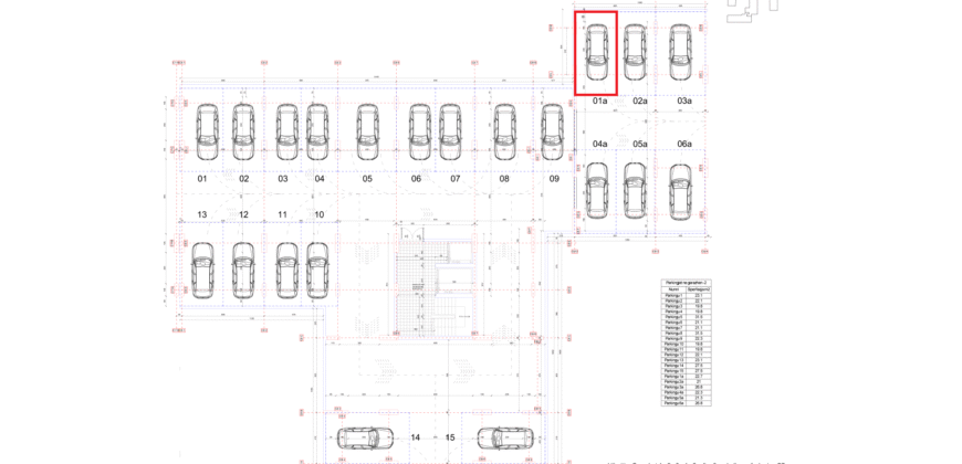 Parkingu Nr. 1a Blloku i Ri “C4-C12” Hyrja C8 KATI -2