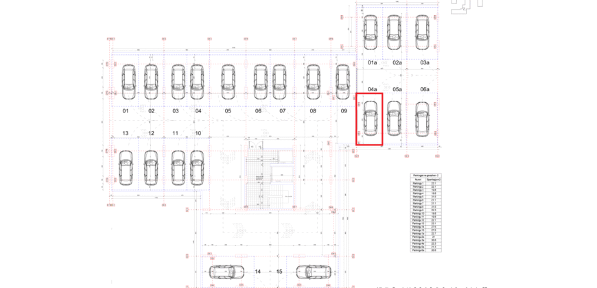 Parkingu Nr. 4a Blloku i Ri “C4-C12” Hyrja C8 KATI -2