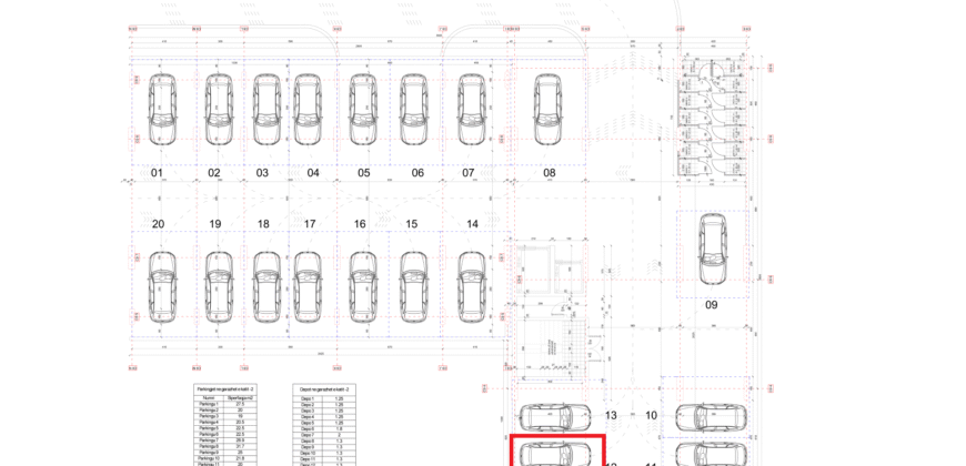 Parkingu Nr. 12 Blloku i Ri “C4-C12” Hyrja C9 KATI -2