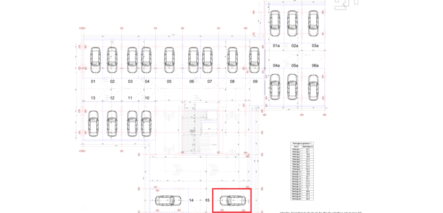 Parkingu Nr. 15 Blloku i Ri “C4-C12” Hyrja C8 KATI -1