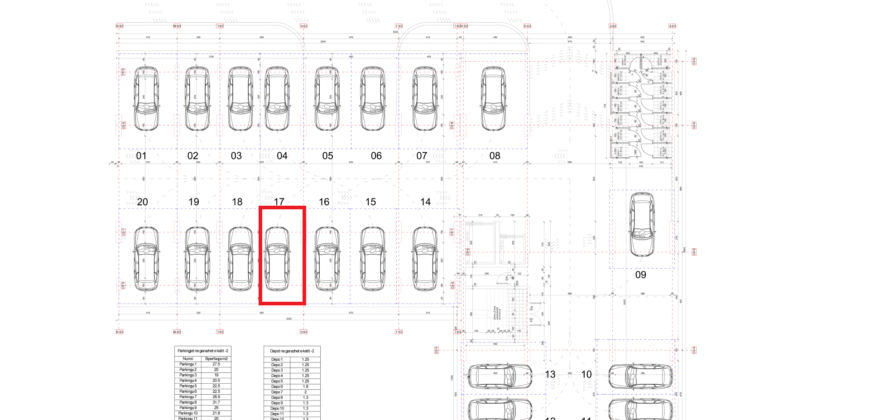 Parkingu Nr. 17 Blloku i Ri “C4-C12” Hyrja C9 KATI -2