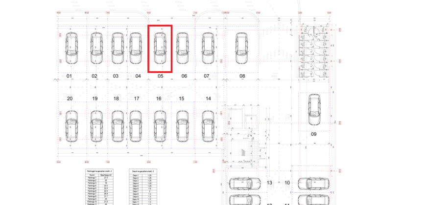 Parkingu Nr. 5 Blloku i Ri “C4-C12” Hyrja C9 KATI -2