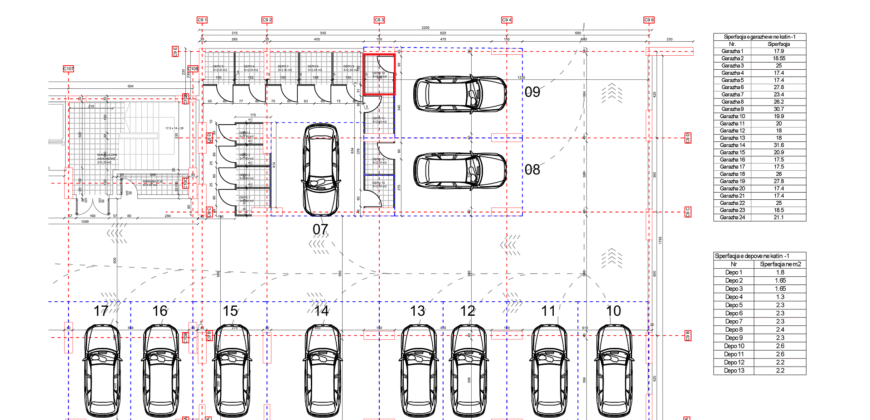 Depo Nr. 10 Blloku i Ri “C4-C12” Hyrja C10 KATI -1