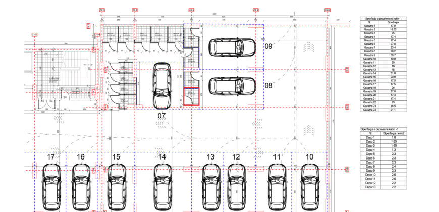 Depo Nr. 13 Blloku i Ri “C4-C12” Hyrja C10 KATI -1