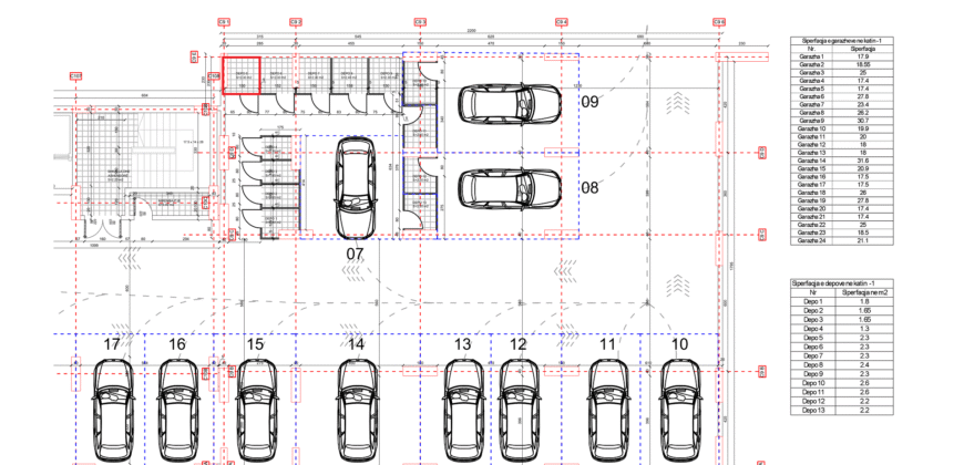 Depo Nr. 5 Blloku i Ri “C4-C12” Hyrja C10 KATI -1