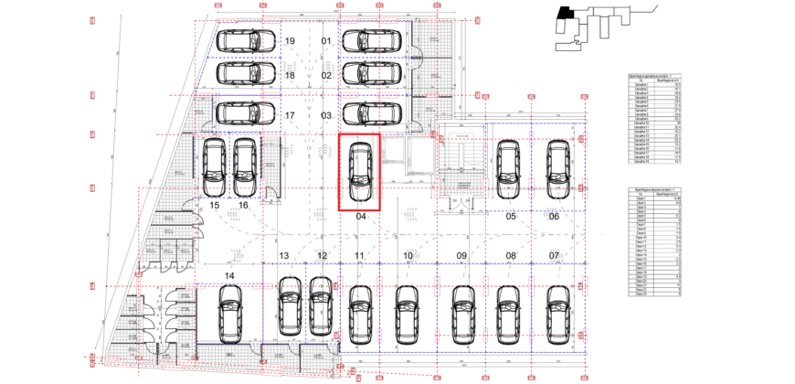 Parkingu Nr. 4 Blloku i Ri “C4-C12” Hyrja C11 KATI -1