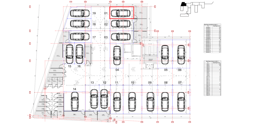 Parkingu Nr. 1 Blloku i Ri “C4-C12” Hyrja C11 KATI -1