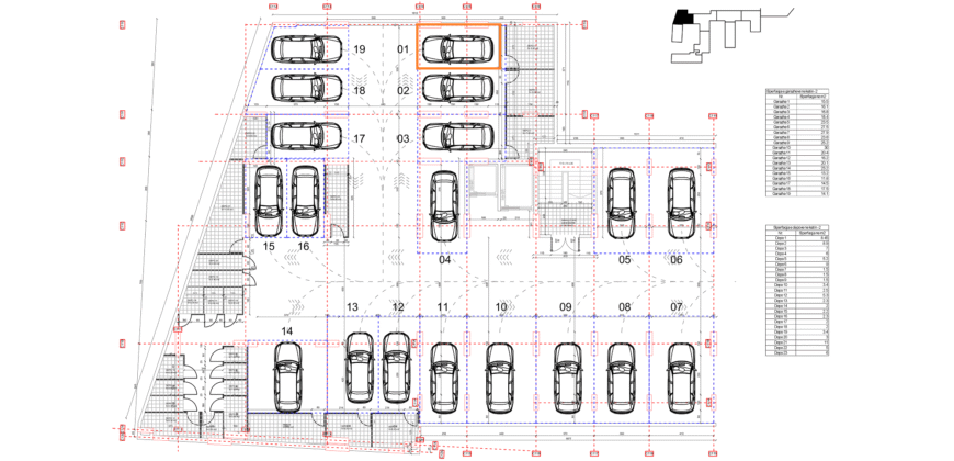 Parkingu Nr. 1 Blloku i Ri “C4-C12” Hyrja C11 KATI -2