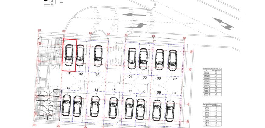 Parkingu Nr. 1 Blloku i Ri “C4-C12” Hyrja C12 KATI -1