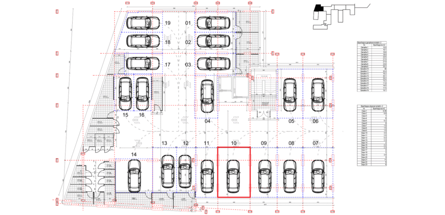 Parkingu Nr. 10 Blloku i Ri “C4-C12” Hyrja C11 KATI -2