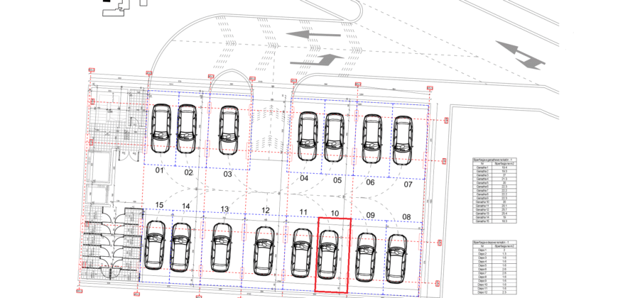 Parkingu Nr. 10 Blloku i Ri “C4-C12” Hyrja C12 KATI -1