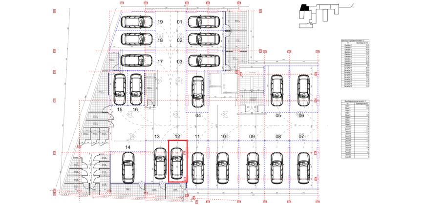 Parkingu Nr. 12 Blloku i Ri “C4-C12” Hyrja C11 KATI -2