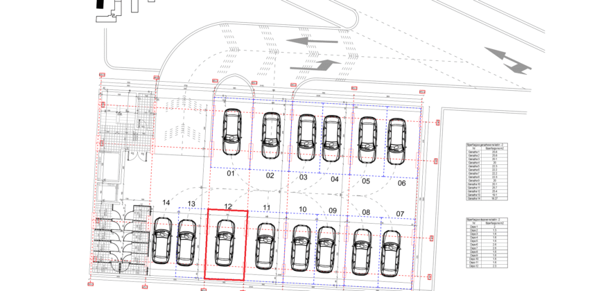 Parkingu Nr. 12 Blloku i Ri “C4-C12” Hyrja C12 KATI -2