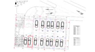 Parkingu Nr. 13 Blloku i Ri “C4-C12” Hyrja C12 KATI -2