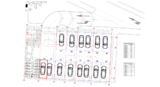 Parkingu Nr. 14 Blloku i Ri “C4-C12” Hyrja C12 KATI -2