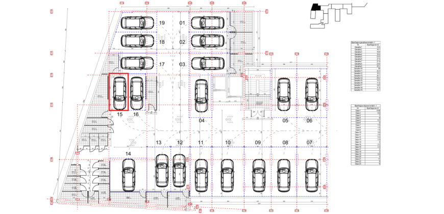 Parkingu Nr. 15 Blloku i Ri “C4-C12” Hyrja C11 KATI -1