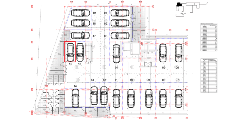 Parkingu Nr. 15 Blloku i Ri “C4-C12” Hyrja C11 KATI -2