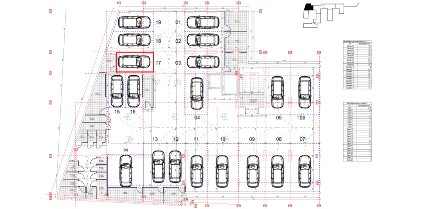 Parkingu Nr. 17 Blloku i Ri “C4-C12” Hyrja C11 KATI -1