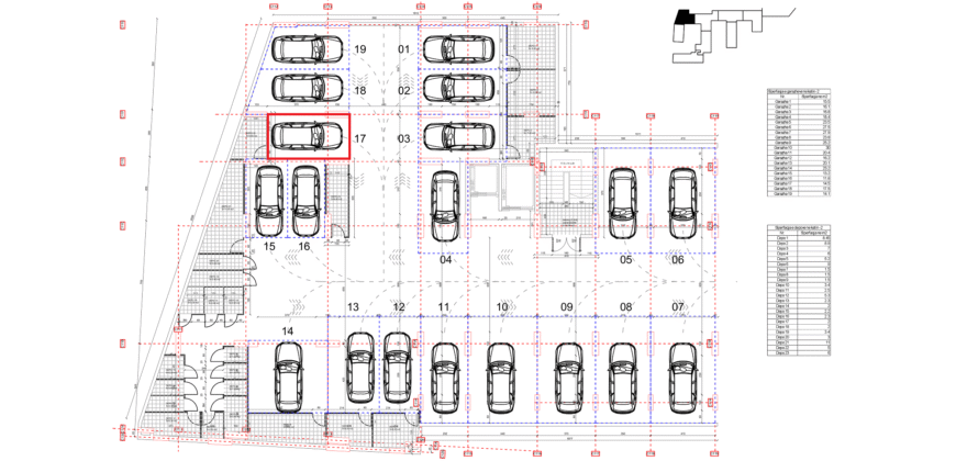 Parkingu Nr. 17 Blloku i Ri “C4-C12” Hyrja C11 KATI -2