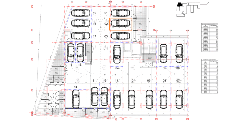 Parkingu Nr. 2 Blloku i Ri “C4-C12” Hyrja C11 KATI -2