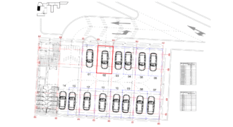 Parkingu Nr. 2 Blloku i Ri “C4-C12” Hyrja C12 KATI -2