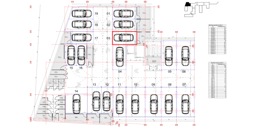 Parkingu Nr. 3 Blloku i Ri “C4-C12” Hyrja C11 KATI -1