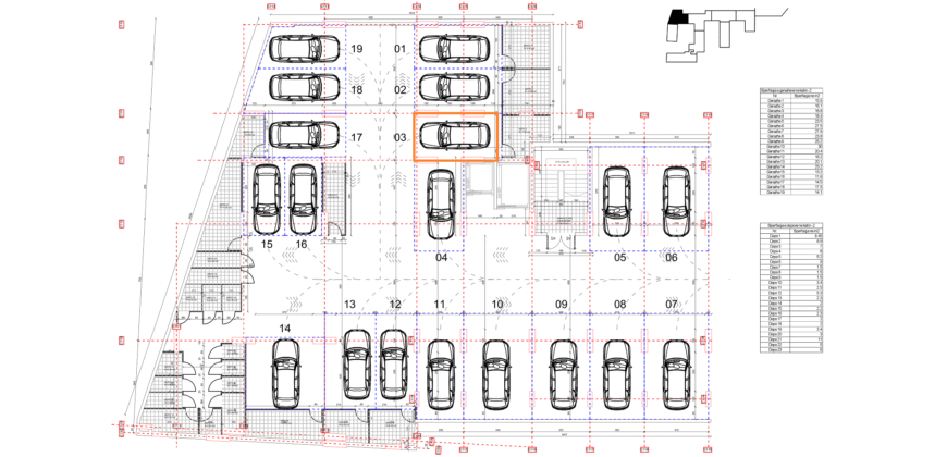 Parkingu Nr. 3 Blloku i Ri “C4-C12” Hyrja C11 KATI -2