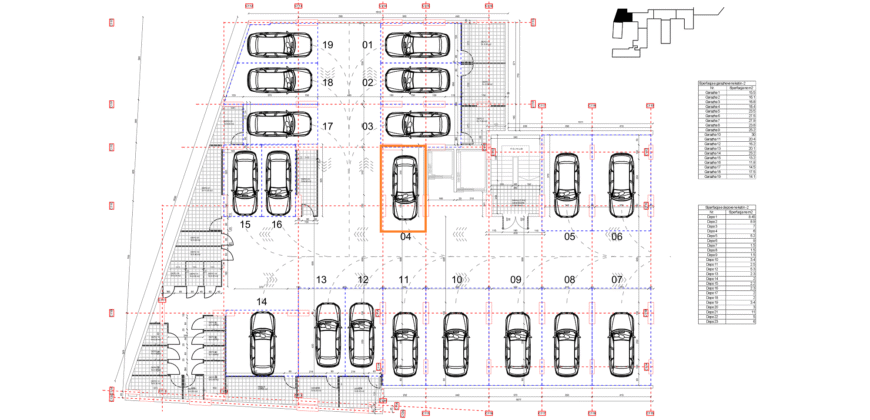 Parkingu Nr. 4 Blloku i Ri “C4-C12” Hyrja C11 KATI -2