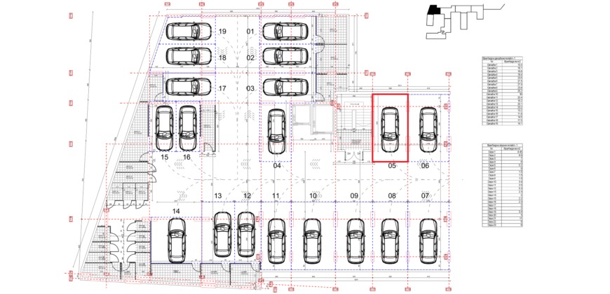 Parkingu Nr. 5 Blloku i Ri “C4-C12” Hyrja C11 KATI -1