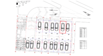 Parkingu Nr. 5 Blloku i Ri “C4-C12” Hyrja C12 KATI -2