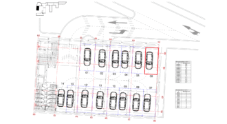Parkingu Nr. 6 Blloku i Ri “C4-C12” Hyrja C12 KATI -2