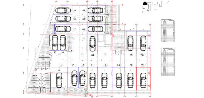 Parkingu Nr. 7 Blloku i Ri “C4-C12” Hyrja C11 KATI -1