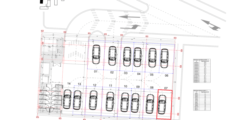 Parkingu Nr. 7 Blloku i Ri “C4-C12” Hyrja C12 KATI -2