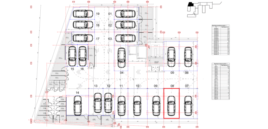 Parkingu Nr. 8 Blloku i Ri “C4-C12” Hyrja C11 KATI -1