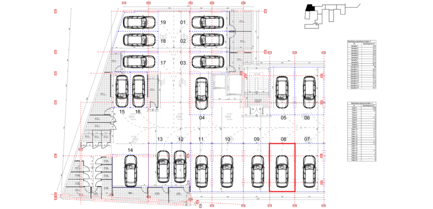 Parkingu Nr. 8 Blloku i Ri “C4-C12” Hyrja C11 KATI -2