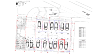 Parkingu Nr. 8 Blloku i Ri “C4-C12” Hyrja C12 KATI -2